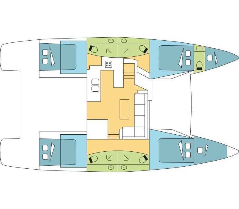 Fountaine Pajot Elba 45