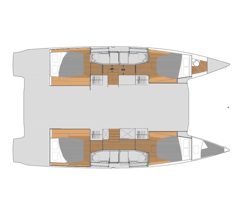 Fountaine Pajot Elba 45