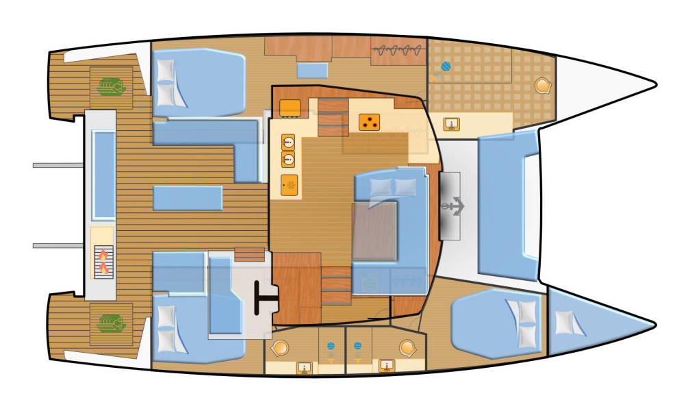 Fountaine Pajot Elba 45