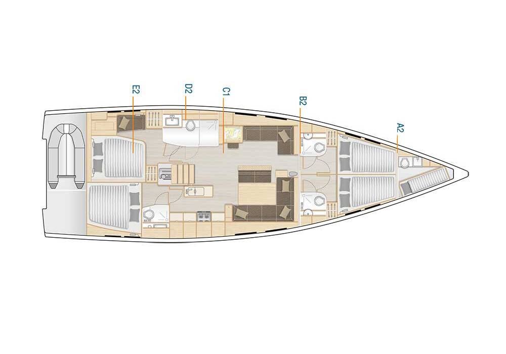 Hanse 548